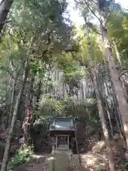 神社(名称不明)の本殿