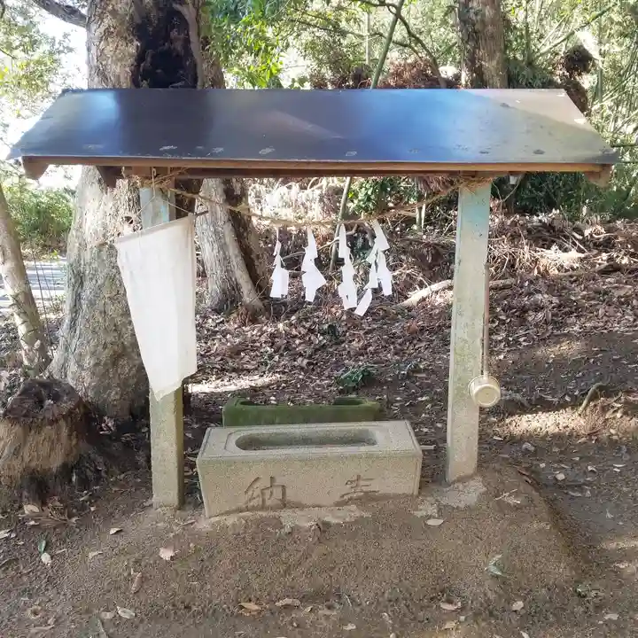 白幡神社の手水舎