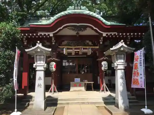 駒繋神社の本殿・本堂