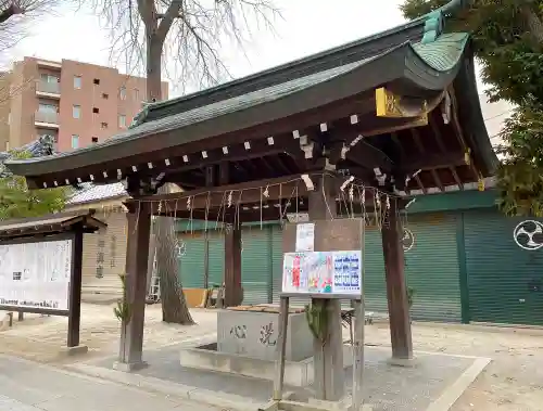 亀有香取神社の手水舎