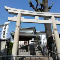 荒田八幡神社の鳥居