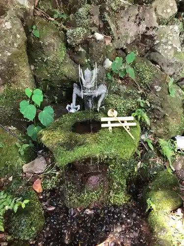 玉簾神社の手水舎