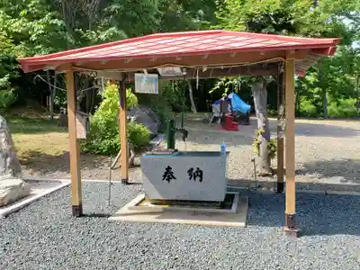 常呂神社の手水舎