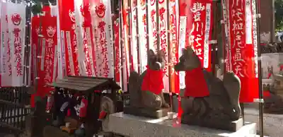 豊川稲荷東京別院の狛犬