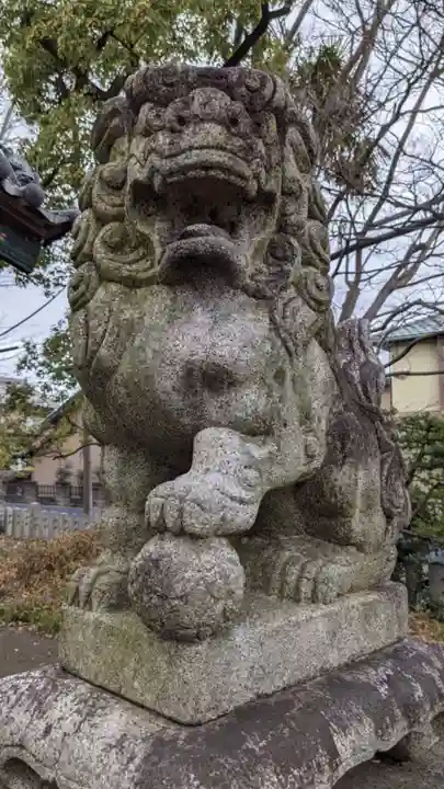 七所神社(伏屋七所神社)の狛犬