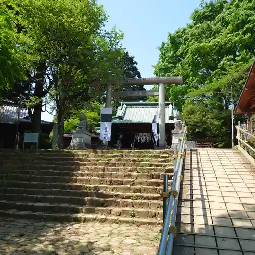 新田神社の鳥居