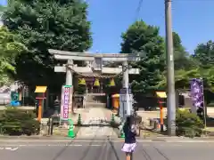 前橋八幡宮の鳥居