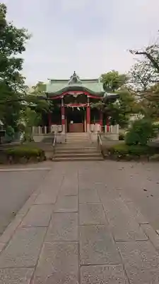 木場 洲﨑神社の本殿・本堂