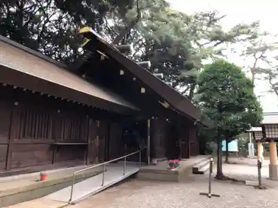 埼玉縣護國神社の本殿・本堂