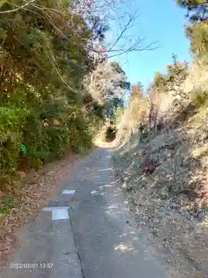 麻賀多神社奥宮の周辺