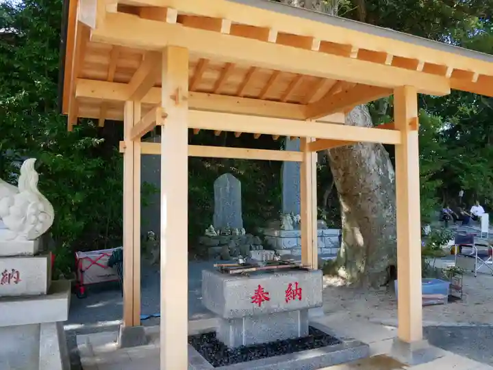 大國魂神社の手水舎