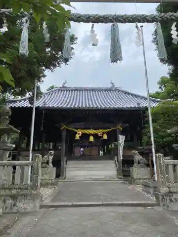 福良八幡神社の本殿・本堂