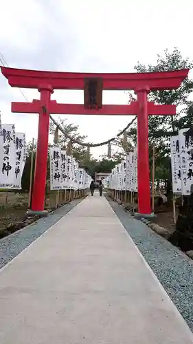 秋保神社の鳥居