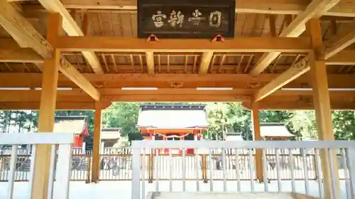 日吉神社の本殿・本堂