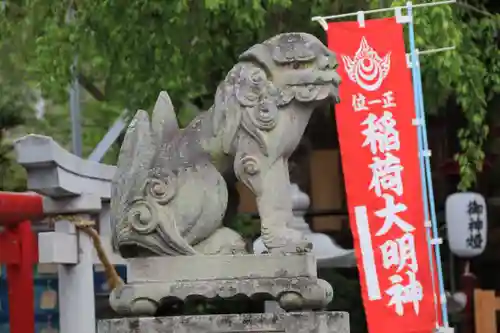 大鏑神社の狛犬