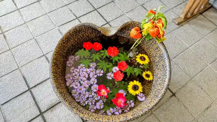 美瑛神社の手水舎