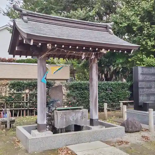 白山神社の手水