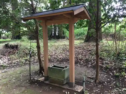 老尾神社の手水舎