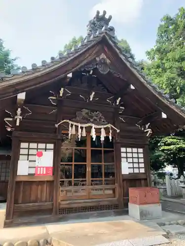 八幡社（柏井町）の本殿・本堂