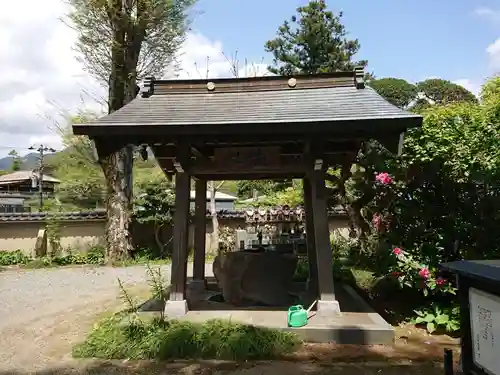 福昌院の手水舎