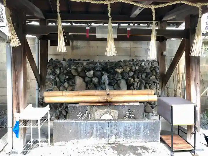 サムハラ神社の手水舎