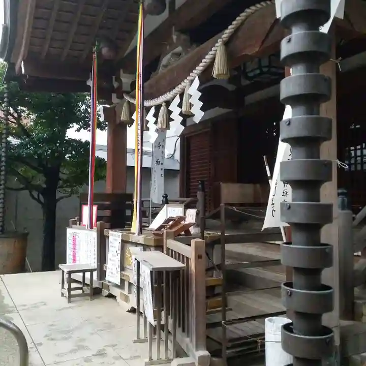 鳩森八幡神社の本殿・本堂