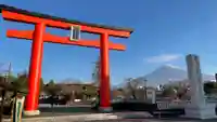 富士山本宮浅間大社の鳥居