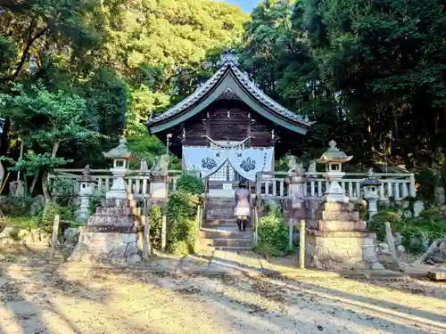 五社神社の本殿