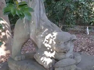 駒木諏訪神社の狛犬