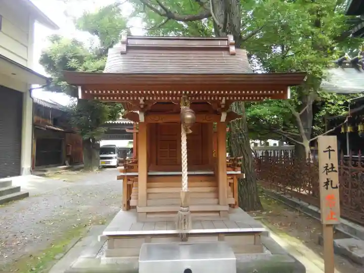 仲町氷川神社の本殿・本堂