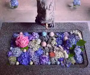 滑川神社 - 仕事と子どもの守り神の手水舎(2022年07月10日(日) 08時16分28秒投稿)