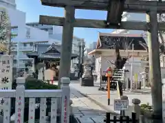 高田氷川神社の鳥居