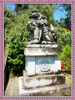 建勲神社の狛犬