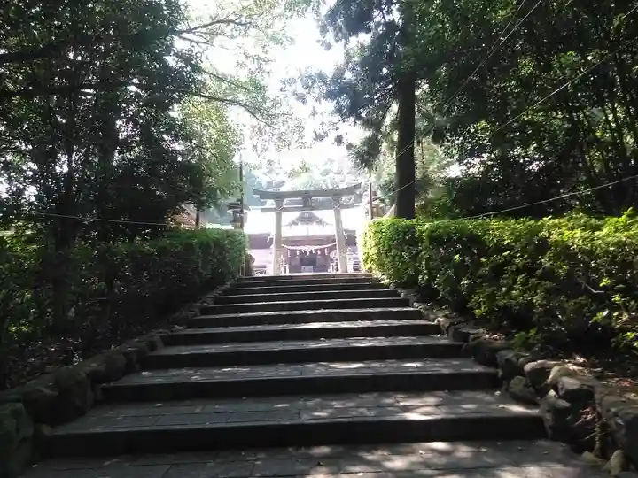火男火賣神社(下宮)の鳥居