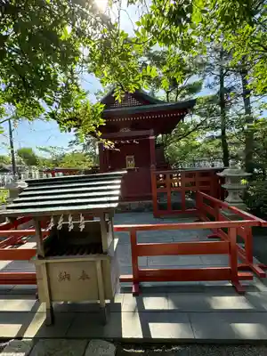 旗上弁財天社の本殿・本堂