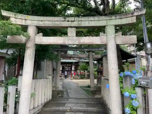 甲子園八幡神社の鳥居