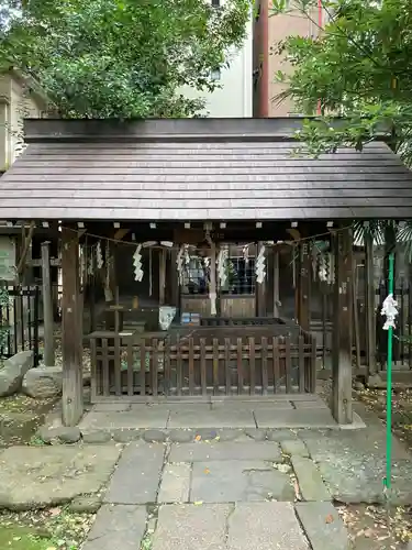 新橋鹽竃神社の本殿・本堂