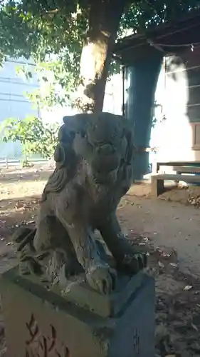 大六天神社の狛犬