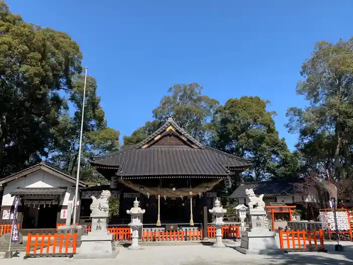 嘯吹八幡神社の本殿