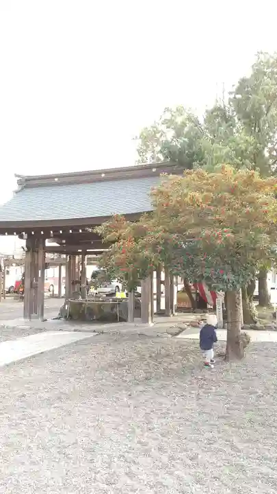 田縣神社の手水舎