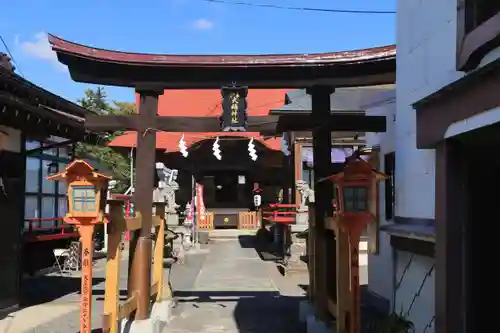 大鏑神社の鳥居