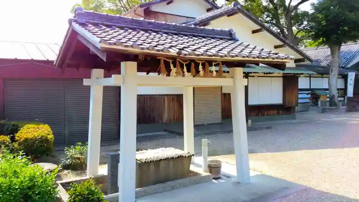 津賀田神社の手水舎