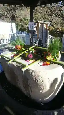 本牧神社の手水舎