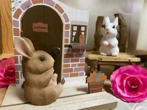 彌彦神社　(伊夜日子神社)の像