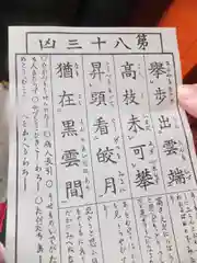 浅草寺のおみくじ