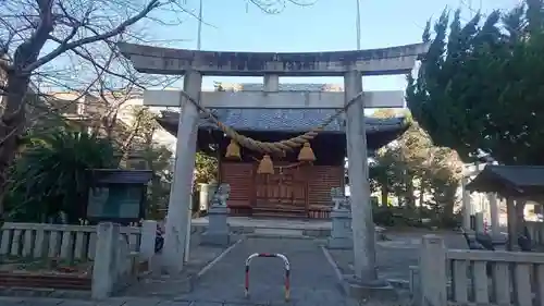 小江神社の鳥居