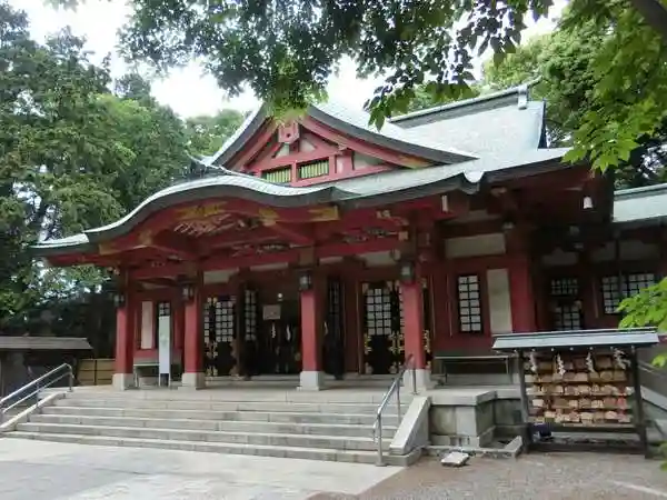世田谷八幡宮の本殿・本堂