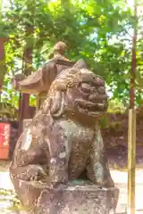 朴沢八幡神社の狛犬
