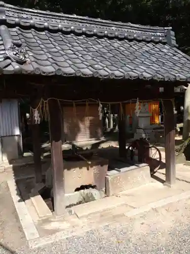 治田神社の手水舎
