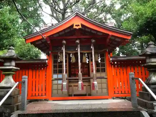 許波多神社（五ケ庄鎮座）の本殿・本堂